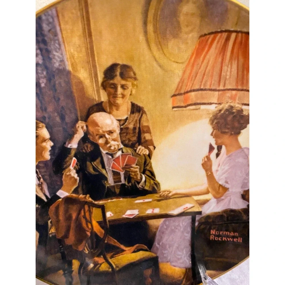 Norman Rockwell Plate # 13798 L 
